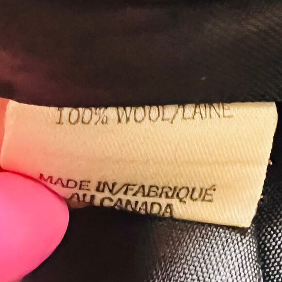 Vintage 70s Black Red Yellow Plaid Wool Skirt Pleated 2 Ports Trademark Designs - Picture 7 of 8